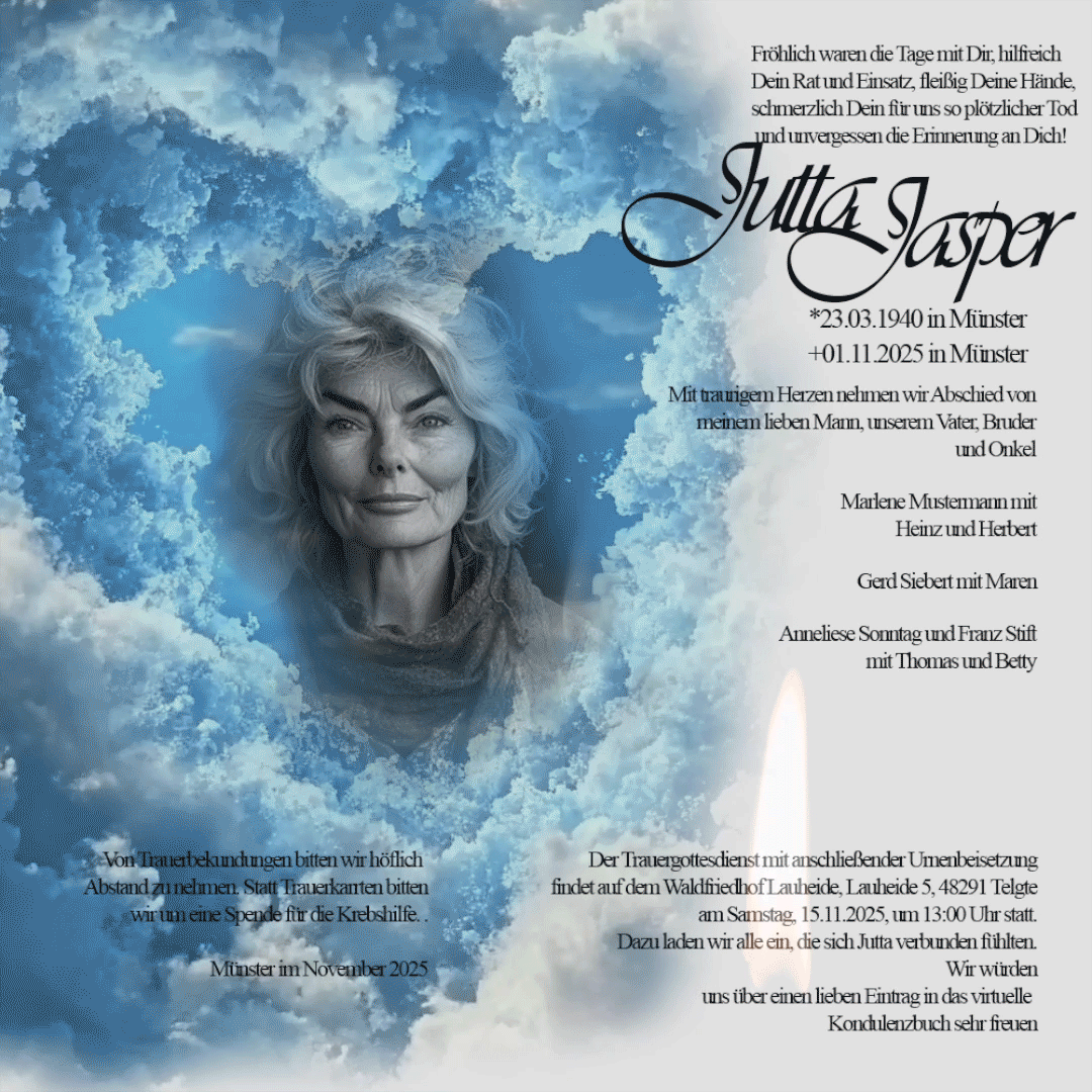 Beispiel - Memora Jutta Jasper